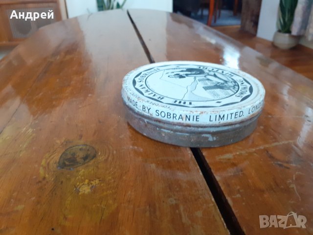 Стара кутия от тютюн The Balkan Sobranie, снимка 3 - Други ценни предмети - 31235382