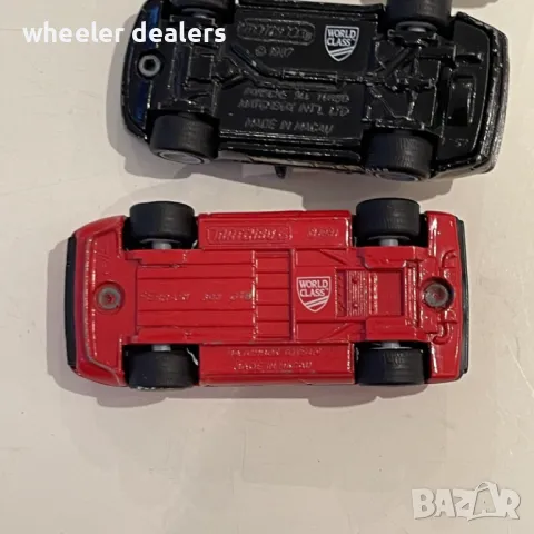 Метални колички Matchbox WORLD CLASS Mercedes 500 SEC, Ferrari Testarossa, Ferrari 308 GTB, Porsche, снимка 12 - Колекции - 50431402