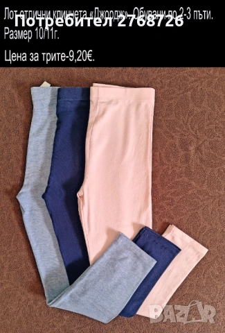 УПОТРЕБЯВАНИ ДРЕХИ ЗА МОМИЧЕНЦЕ-част 1, снимка 6 - Детски комплекти - 49189124