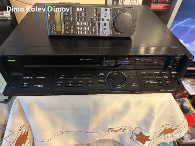 SONY SLV 835 Silver. Mega Rare!, снимка 5 - Плейъри, домашно кино, прожектори - 54246278