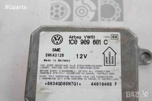 Модул AIRBAG за Skoda Fabia I (2000-2007) 1C0909601C, снимка 2 - Части - 42915980