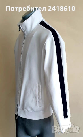 Emporio Armani Full Zip Mens Size S / M НОВО! ОРИГИНАЛ! Мъжко Горнище!, снимка 8 - Спортни дрехи, екипи - 53585515