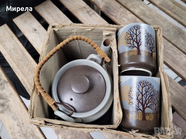  Китайски Комплект за чай- чайник + 4 бр.чашки в кутия, снимка 12 - Чаши - 39375147