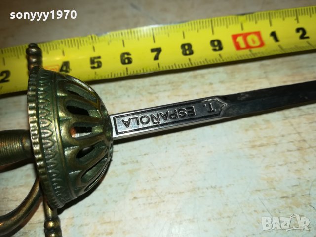 spanish t. 19см-меч/сабя/рапира 2311201923, снимка 12 - Колекции - 30888819