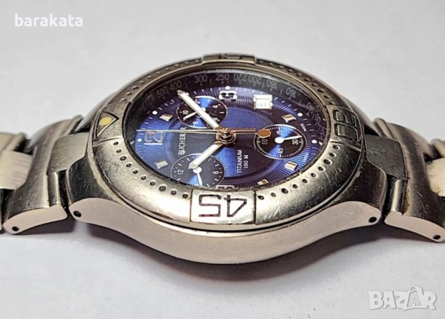 Bucherer chronograph, снимка 3 - Мъжки - 42692262