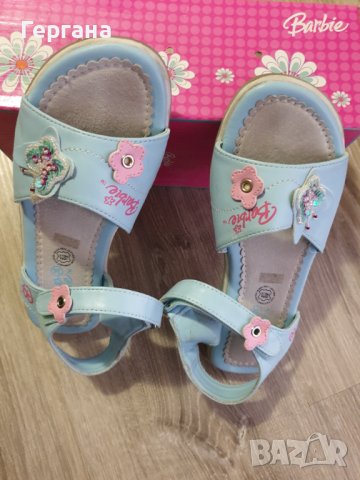 Детски маркови сандали Барби, снимка 2 - Детски сандали и чехли - 37210883