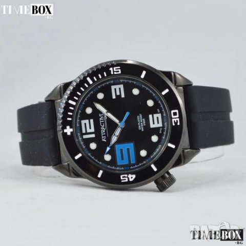 Q&Q Attractive by Citizen DF02J505Y Ion Plated. Нов мъжки часовник, снимка 3 - Мъжки - 30501711