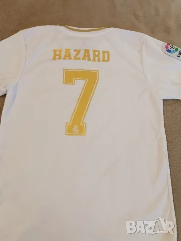 Тениска, ADIDAS,HAZARD номер 7, Ф. К. Реал Мадрид 2019/2020 година., снимка 5 - Футбол - 48112872
