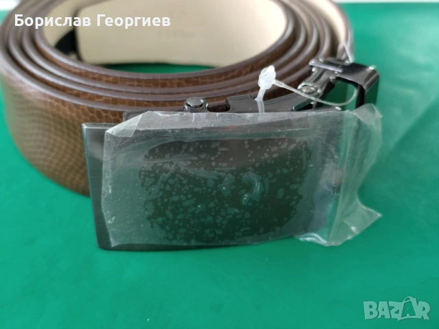 Нов кожен колан колан, снимка 2 - Колани - 54277676