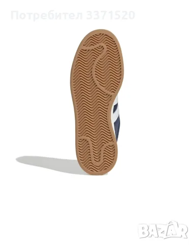 adidas Originals - Велурени маратонки Campus 00s, Ултрамарин синьо, Мръснобял, снимка 5 - Маратонки - 53025153
