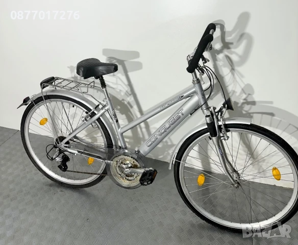 Алуминиев градски велосипед Conquest 28 цола/ колело, снимка 2 - Велосипеди - 51387330
