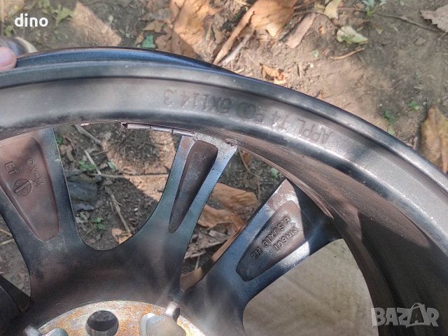 Джанти 4 броя  OXXO OBERON BLACK 16 ET39, снимка 4 - Гуми и джанти - 38113263