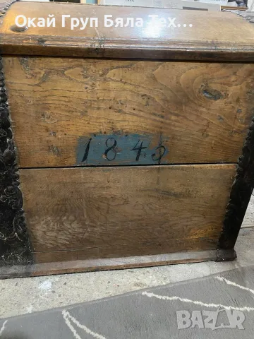 🏺 УНИКАЛЕН СТАР ДАТСКИ САНДЪК – HS 1796 🏺, снимка 10 - Антикварни и старинни предмети - 56413037