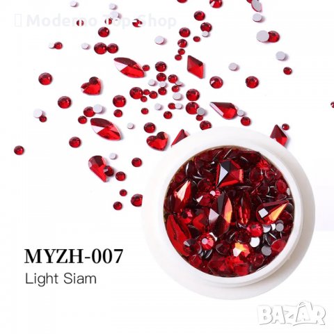 Камъчета за декорация на нокти 3D - №007