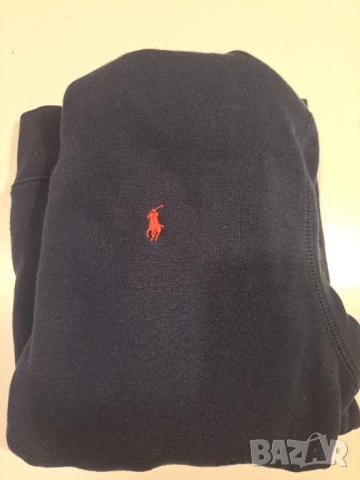Оригинален Polo Ralph Lauren пуловер – тъмносин, размер 14–16, снимка 2 - Детски анцузи и суичери - 52057935