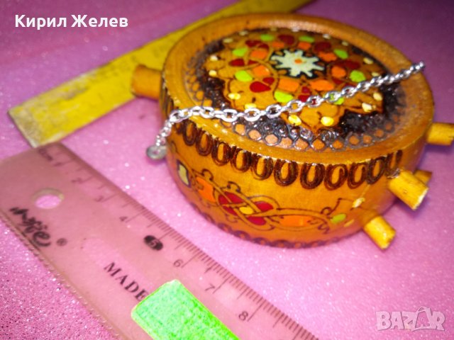 СТАРА ПИРОГРАФИРАНА ДЪРВЕНА БЪКЛИЦА За ТЕМАТИЧНА ЕТНО ДЕКОРАЦИЯ КОЛЕКЦИЯ 37630, снимка 4 - Декорация за дома - 44185610