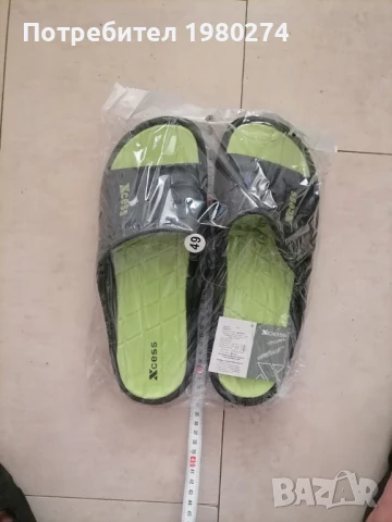 Мъжки чехли ексесс, големи размери:46, 47, 48, 49, 50, снимка 4 - Мъжки чехли - 51244103