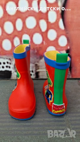 Английски детски гумени ботуши-?GEORGE , снимка 8 - Бебешки боти и ботуши - 54221974