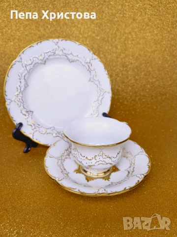 Чаша за кафе Meissen B-Form, снимка 3 - Чаши - 51145710