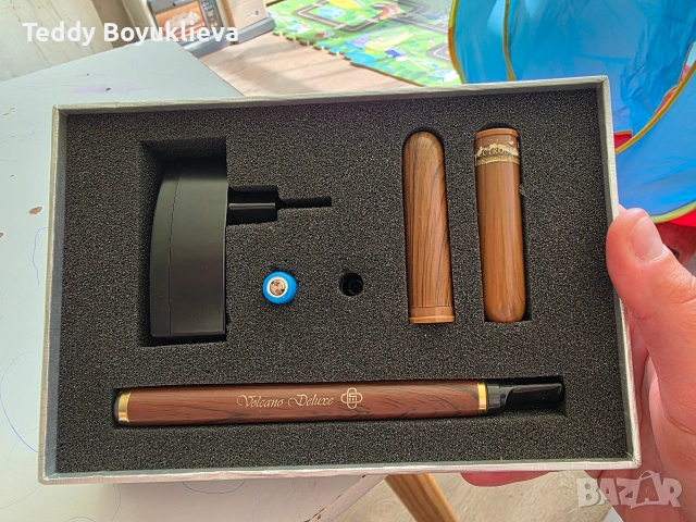 НОВА електронна цигара Volcano Deluxe , снимка 2 - Друга електроника - 54351176