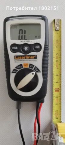 Laserliner MultiMeter-Pocket Auto, снимка 4 - Друга електроника - 48728143