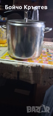 SOLINGEN тенджера под налягане използвана, снимка 4 - Уреди за готвене на пара - 52344642