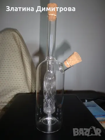 Комбиниран съд за олио и оцет 2 в 1