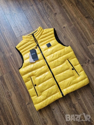 Страхотна мъжка грейка елек HUGO BOSS Размери S , M, L, XL, 2XL , снимка 2 - Якета - 51470776