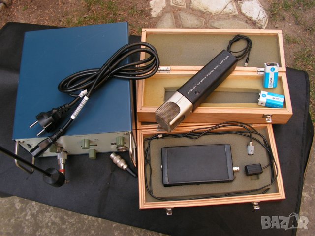 Безжична студийна микрофонна система HH-720 RFT Gefell с кондензаторни микрофони.