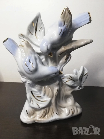 Красива порцеланова статуетка. Птици. , снимка 2 - Статуетки - 52081594