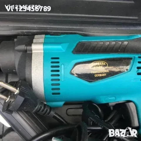 Ударна бормашина и ъглошлайф в куфаче, снимка 5 - Куфари с инструменти - 50783366