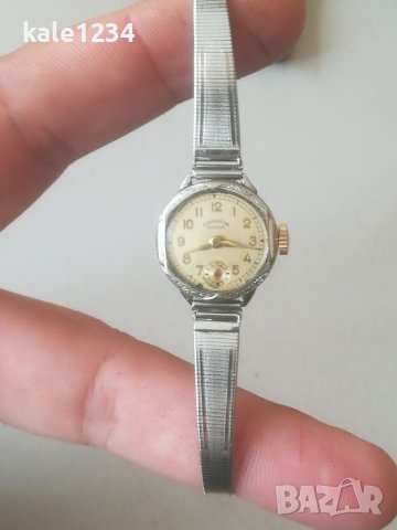 Дамски часовник Chronometre Suisse. DRGM - Germany. Vintage watch. Гривна. Механичен механизъм. , снимка 12 - Гривна - 40602025