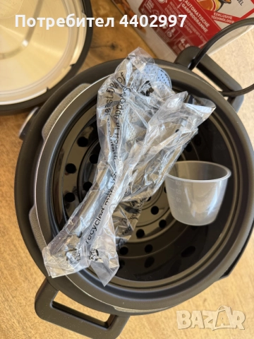 Мултикукър Под Налягане Tefal Turbo Cuisine CY754830, Черен, 5 л., снимка 5 - Мултикукъри - 56129924
