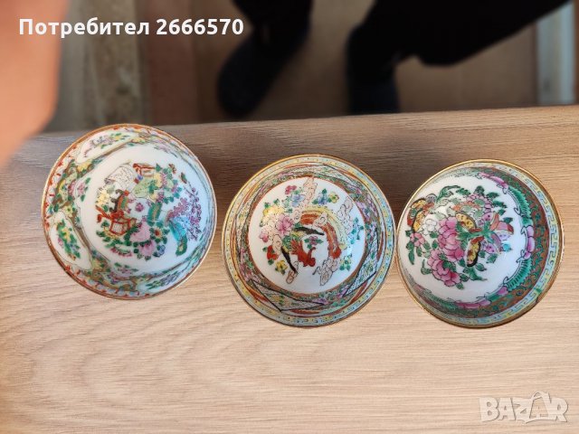 Китайска  , китайски чаши за саке, снимка 2 - Антикварни и старинни предмети - 34886204