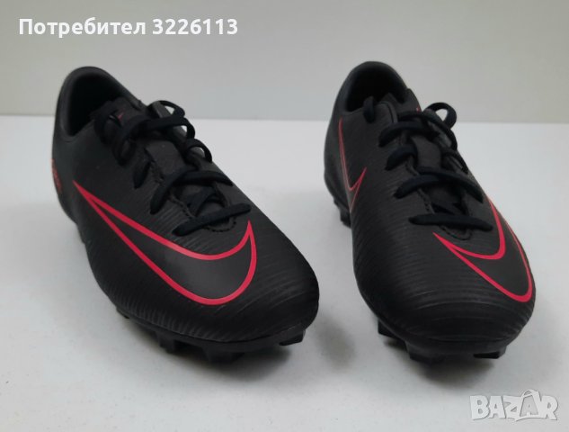 Детски футболни обувки Nike Merc Vapor FG, размер -  28.5 /UK С11/ стелка 17.5 см.. , снимка 3 - Футбол - 37401057