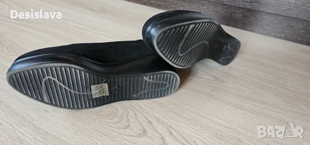 Велурени обувки 35 номер, снимка 4 - Дамски ежедневни обувки - 50383815