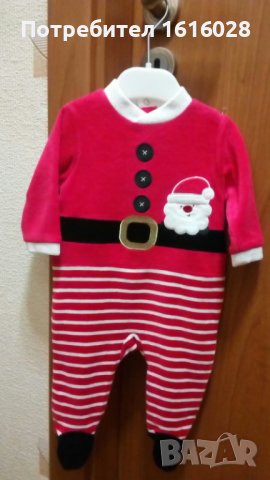 Бебешки Коледни плюшени гащеризончета., снимка 8 - Бебешки гащеризони - 38847232