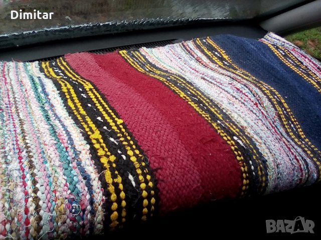 Ръчно тъкани нови парцалени черги