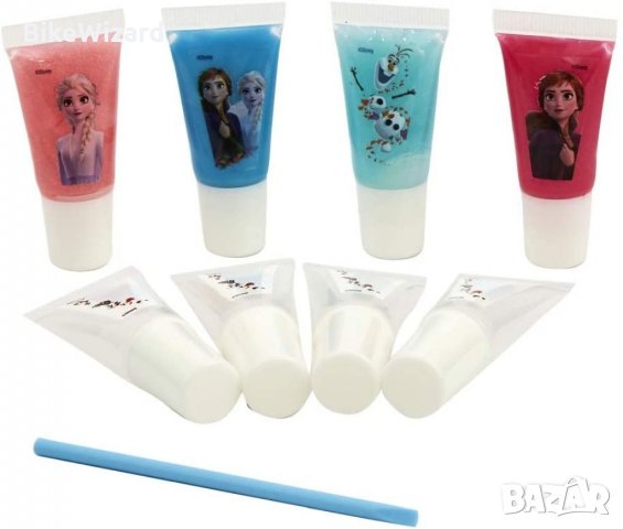 Disney Frozen 2 70000641 Комплект гланц за устни Детски грим многоцветен НОВО, снимка 2 - Други - 35223828