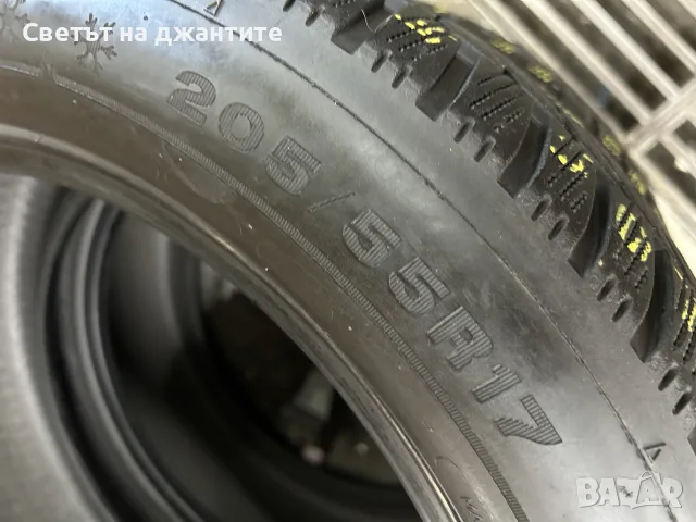 Гуми 205/55/17 Dunlop 2 бр Зимни, снимка 3 - Гуми и джанти - 55987360