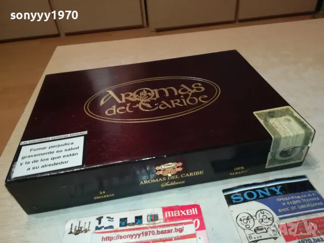 AROMAS DEL CARIBE-КУТИЯ ОТ ПУРИ 1711241752, снимка 3 - Антикварни и старинни предмети - 48002208