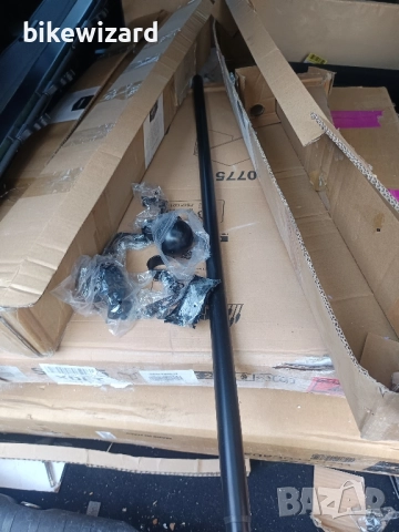 Метален корниз регулируем за баня 91.4-183 см. НОВ