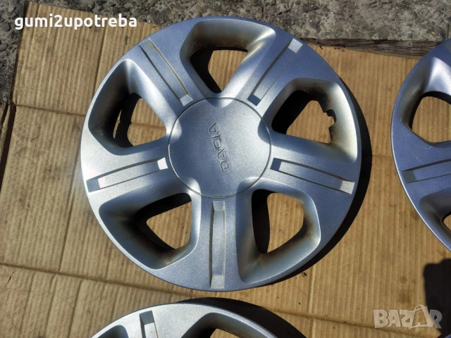15 цола Тасове Dacia Lodgy 403152445R Оригинал, снимка 4 - Аксесоари и консумативи - 54254284