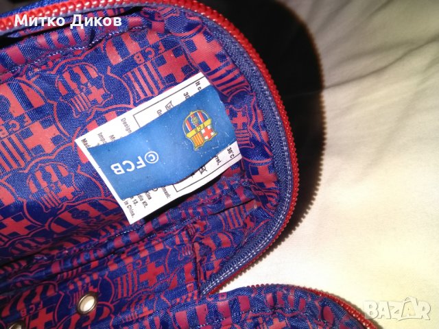 Барселона несесер чантичка официален продукт нов 225х91х42мм, снимка 12 - Футбол - 36617459