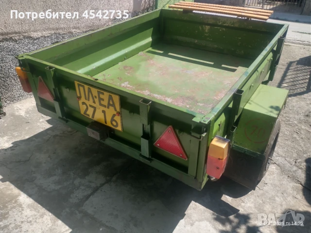 продавам ремарке, снимка 8 - Ремаркета - 51128860