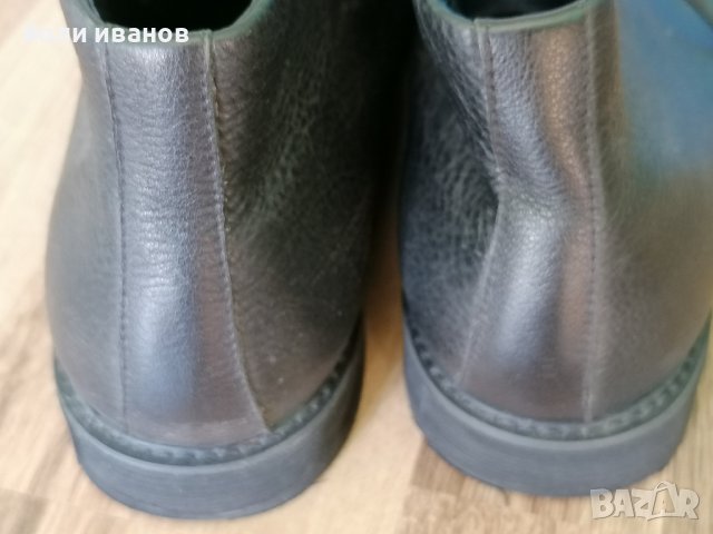 Хъш Пъпис,маркови кожени обувки 44 номер, снимка 9 - Ежедневни обувки - 38263154