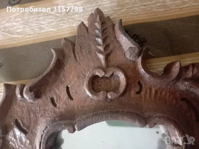 Бароков огледало за стена, снимка 3 - Други ценни предмети - 50417810