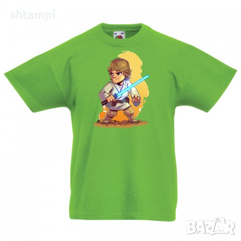 Детска тениска Star Wars Luke Star Wars,Игра,Изненада,Подарък,, снимка 6 - Детски Блузи и туники - 36667276