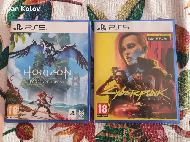 Игри playstation 5 Horizon Forbbiden west , Cyberpunk 2077