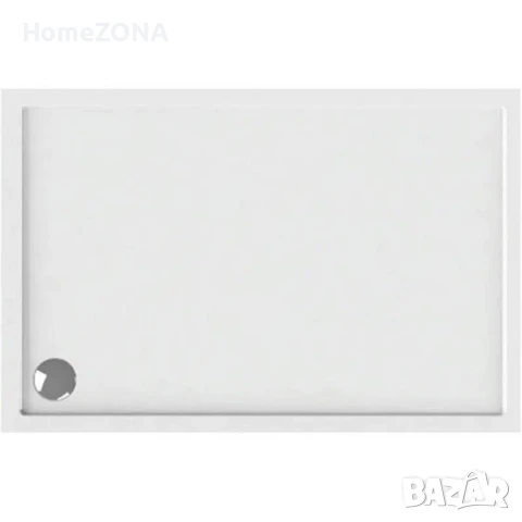 Душ корито правоъгълно NEW FLAT, 150х70х5.5 см, бяло